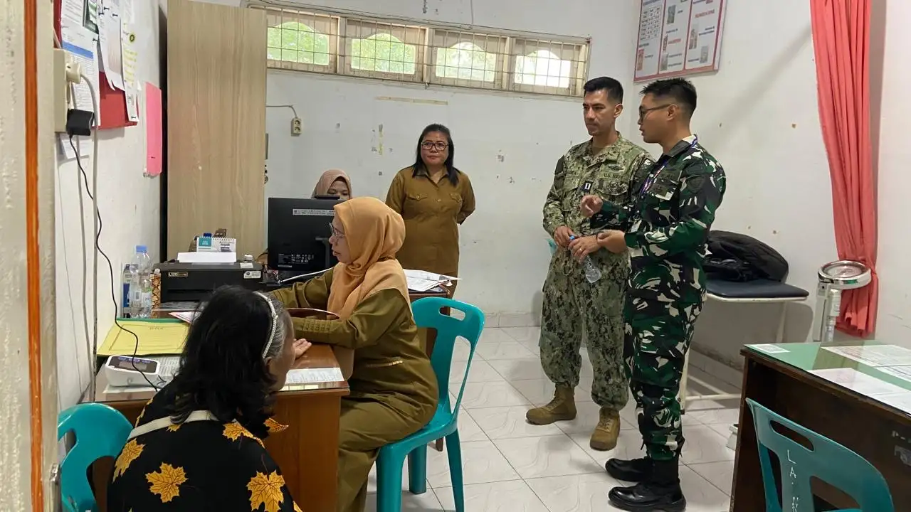 PELAYANAN KESEHATAN PACIFIC PARTNERSHIP 2026 DIMULAI DI ENAM PUSKESMAS SIBOLGA–TAPANULI TENGAH