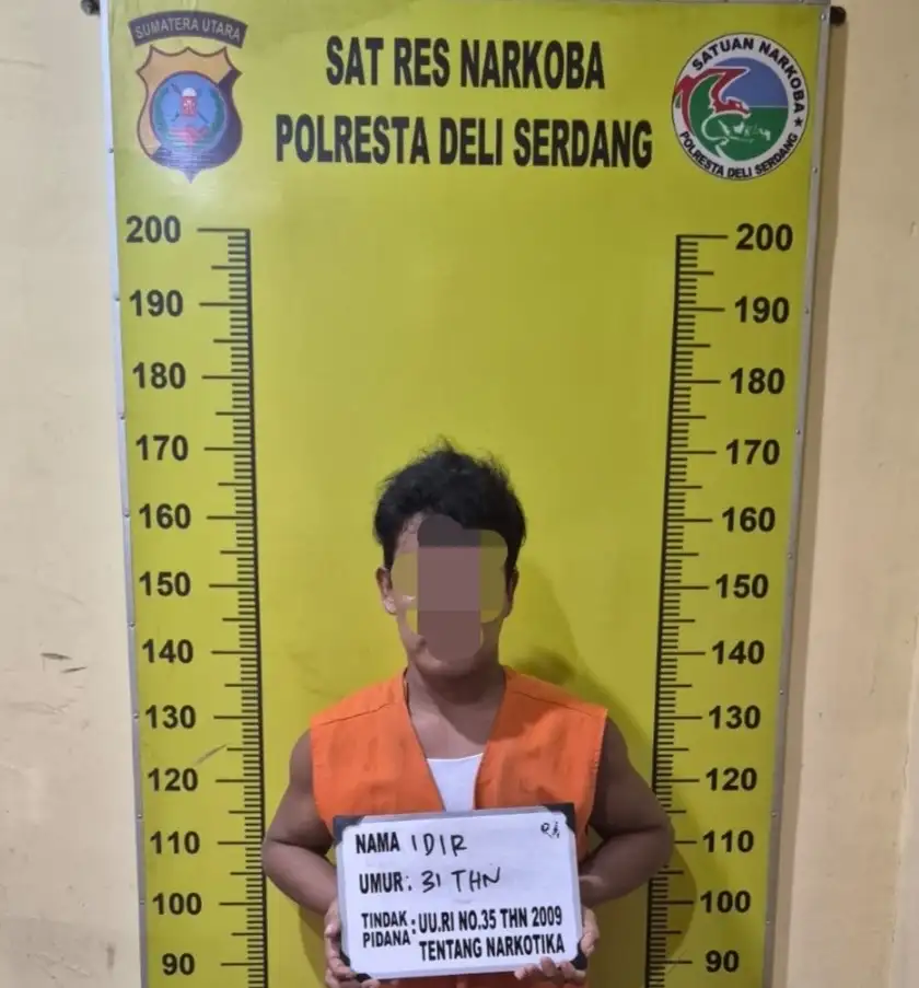 Simpan Sabu, Pria di Pantai Labu Diciduk Sat Narkoba Polresta Deli Serdang