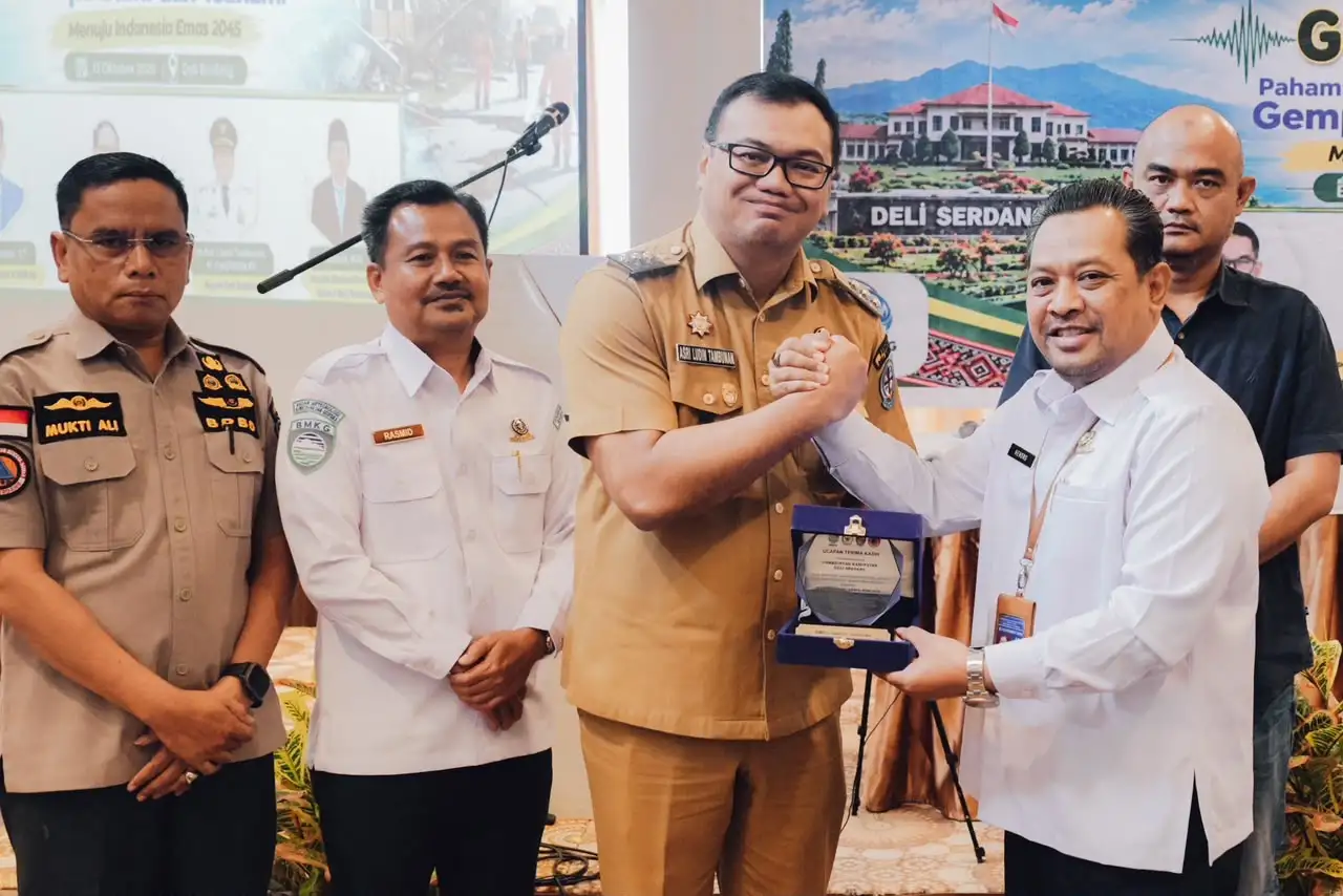 Bupati Deli Serdang Dorong Edukasi Kebencanaan Menjangkau Seluruh Wilayah