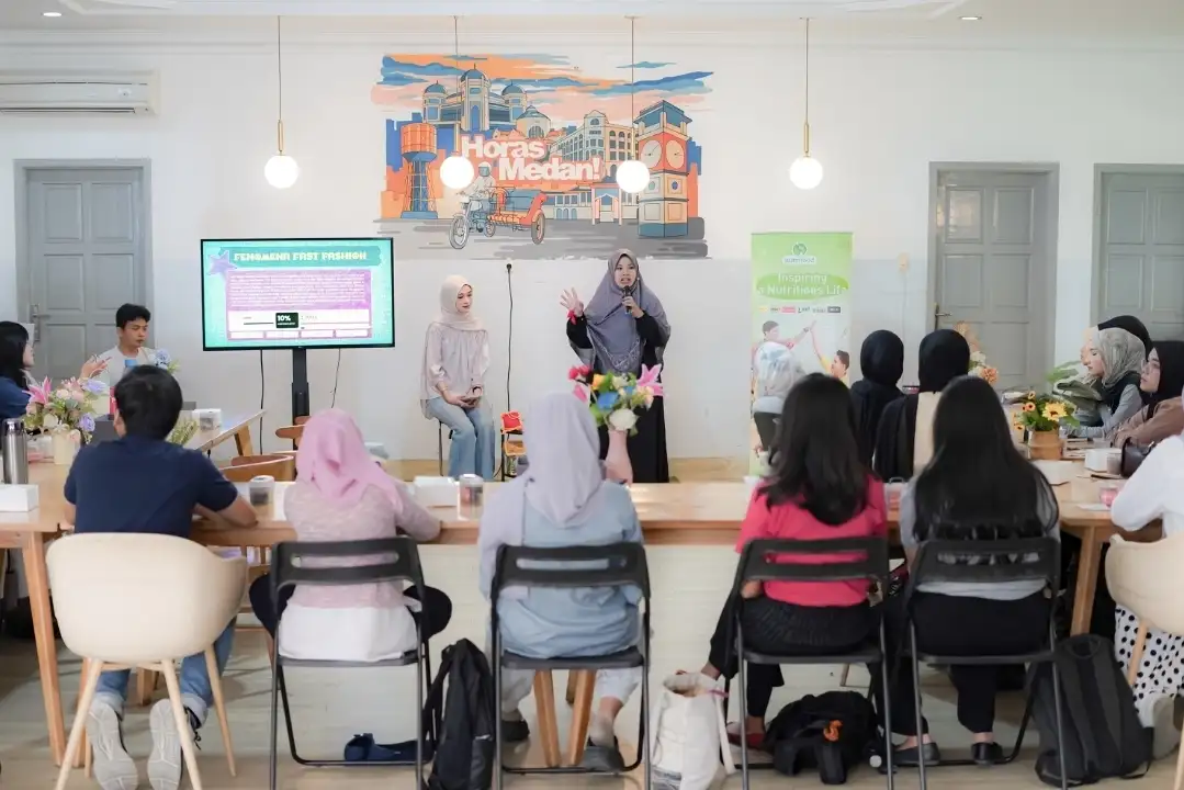 REKA Project Ajak Anak Muda Medan Kurangi Limbah Tekstil lewat Workshop Pakaian Bekas