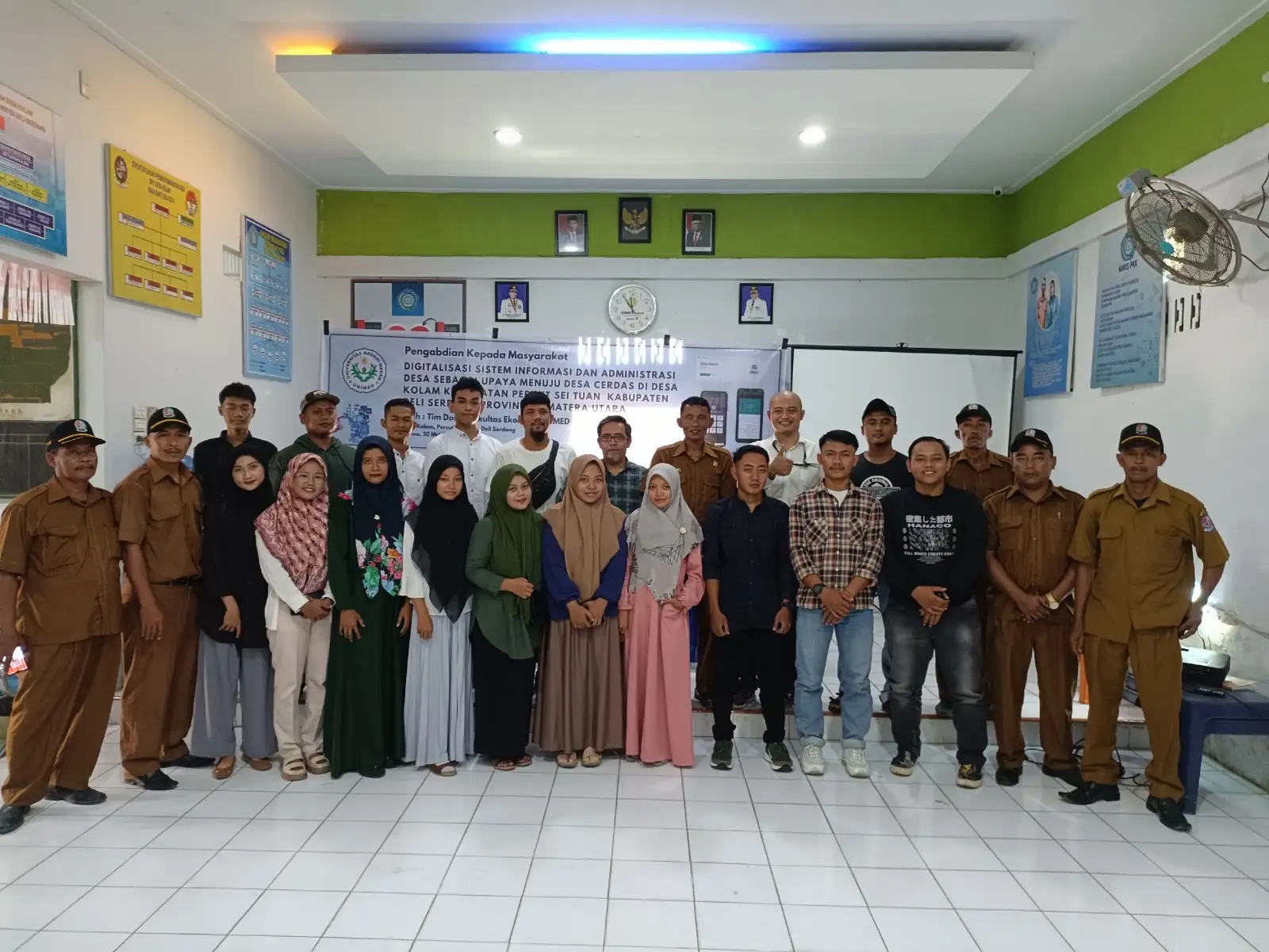 Unimed dan Pemerintah Desa Kolam Wujudkan Smart Village Melalui Digitalisasi Sistem Informasi dan Administrasi Desa