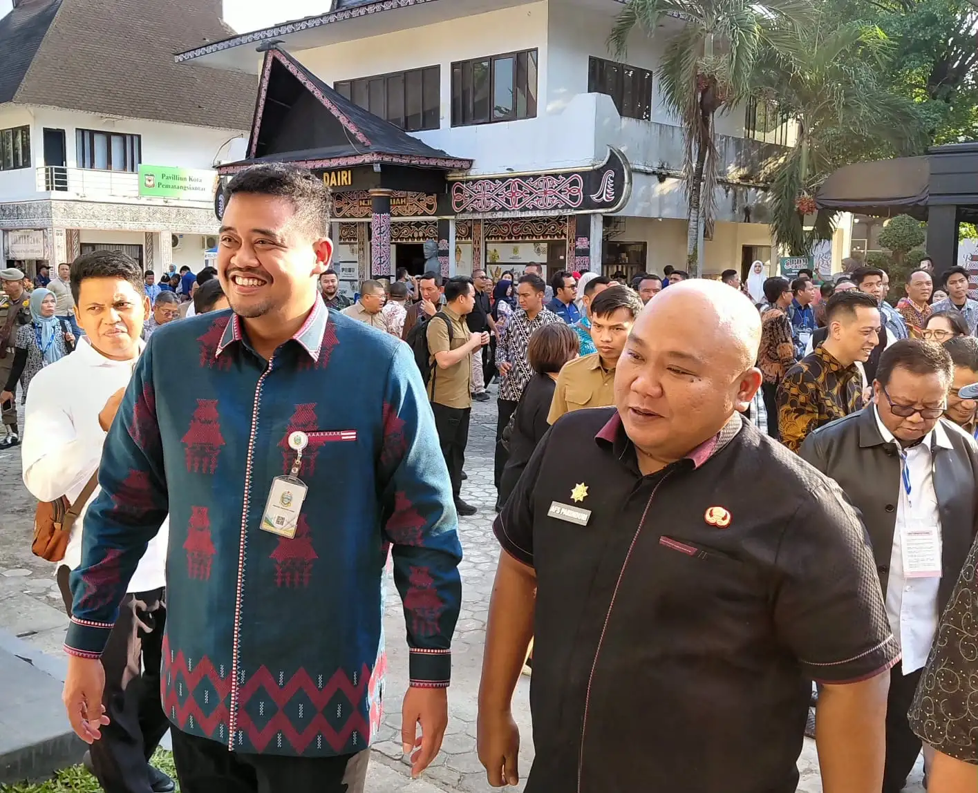 Bobby Apresiasi Paviliun Deli Serdang di PRSU ke-50, Dinilai Tampilkan Potensi Daerah