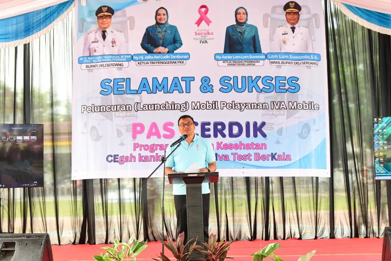 Deli Serdang Luncurkan Mobil IVA, Siap Deteksi Dini Kanker Serviks hingga ke Desa