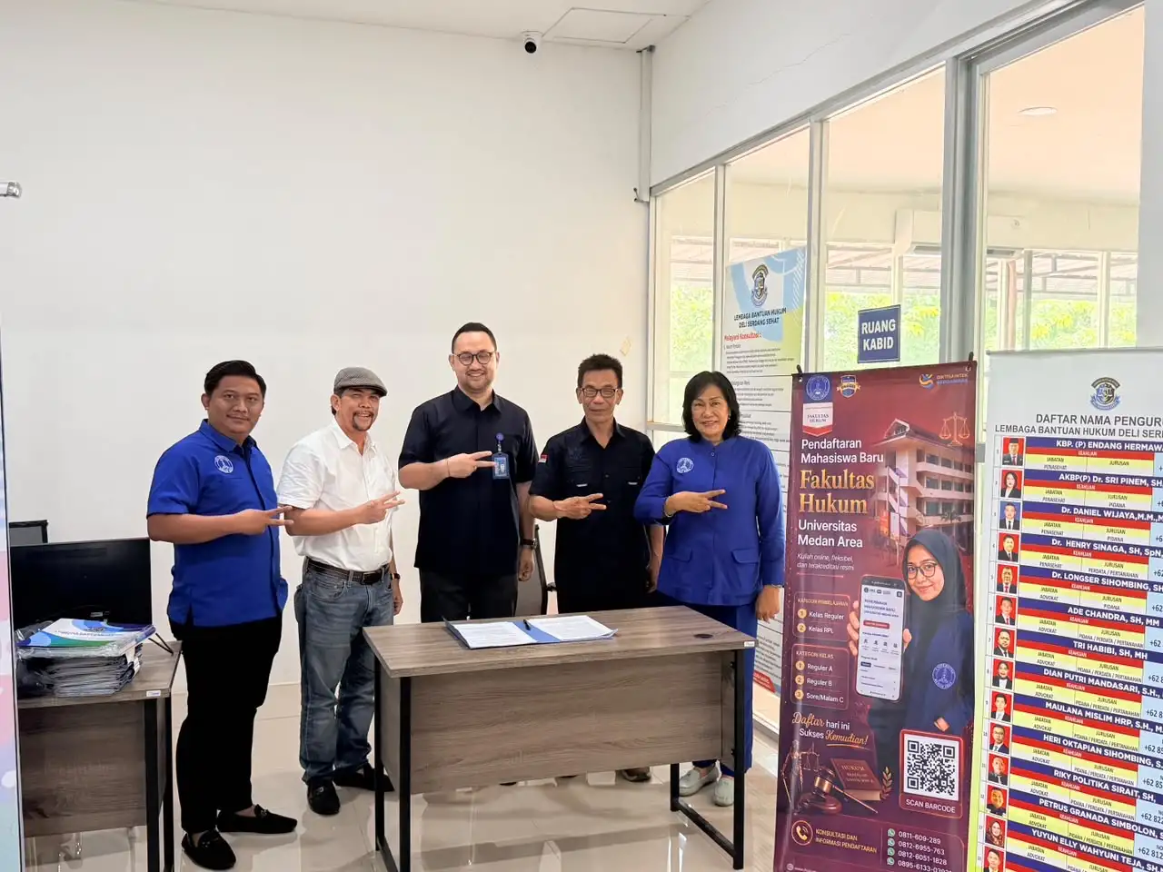 Universitas Medan Area Dukung Launching Gerai LBH DSS di Mall Pelayanan Publik Deli Serdang