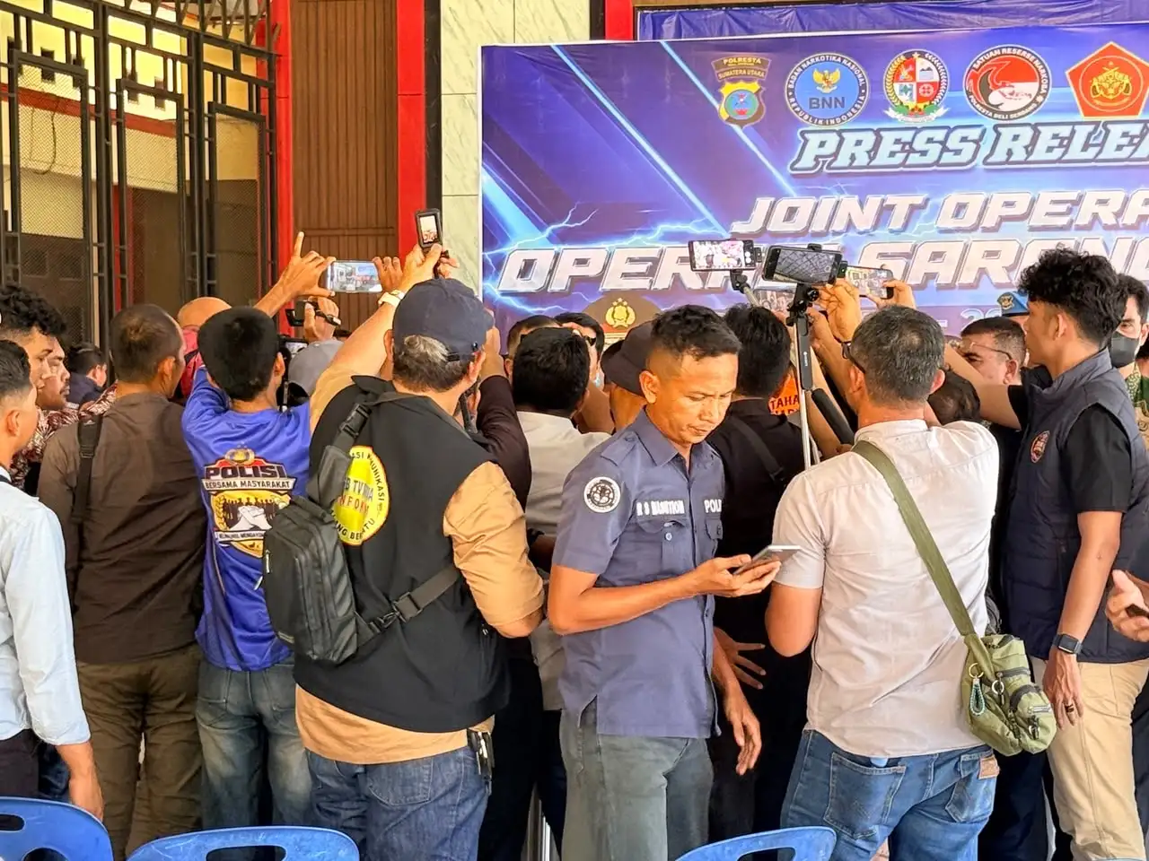 12 Bandar Diciduk, Polresta Deli Serdang Sita 46,5 Kg Narkotika dalam OSN