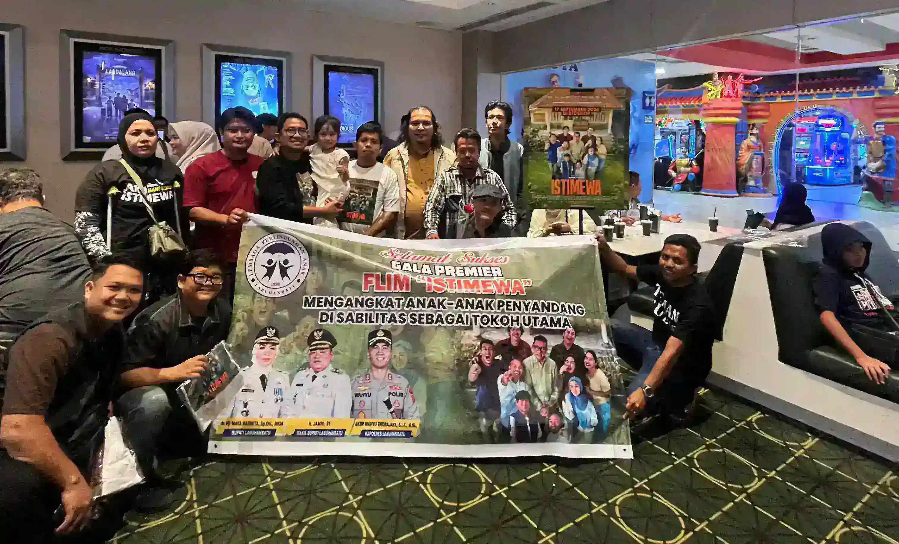 Ketua LPA Labuhanbatu Minta Bupati Ajak Masyarakat Nonton bareng film Istimewa
