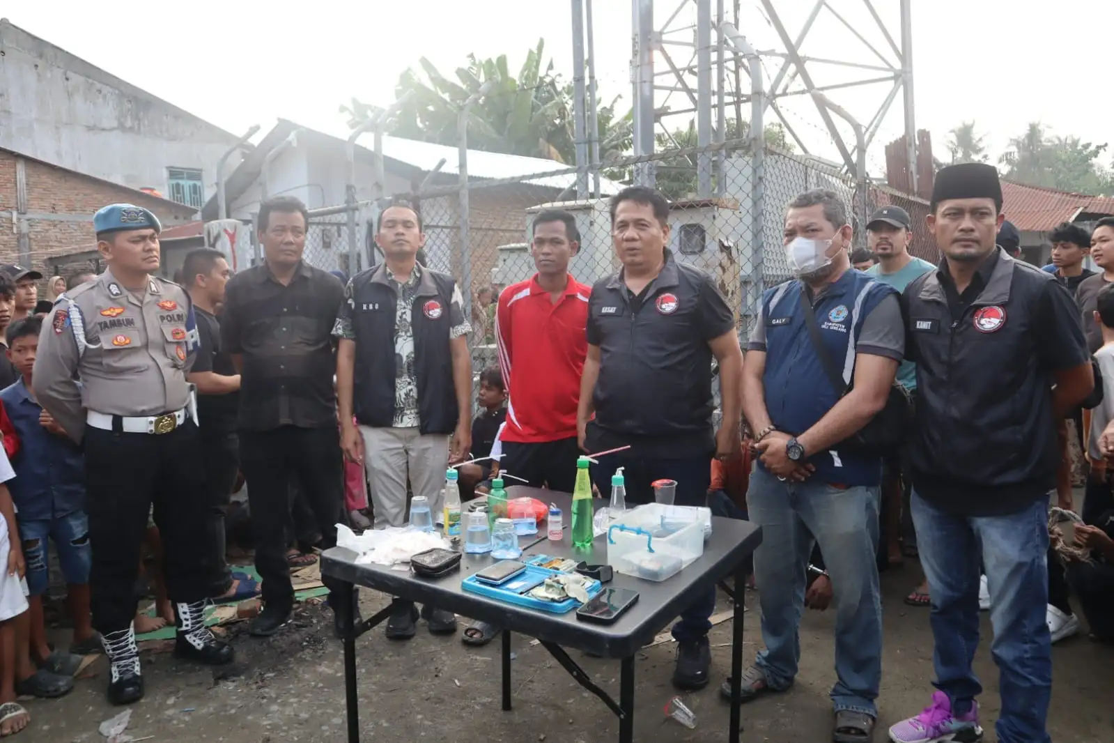 Gempur Sarang Narkoba di Pantai Labu, Polisi Amankan Terduga Pengedar Sabu