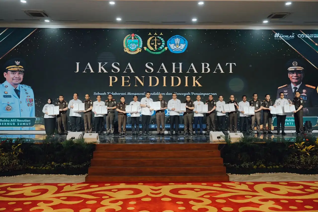 33 Kepala Daerah se-Sumut Gandeng Kejaksaan, Perkuat Pengawasan Anggaran Pendidikan