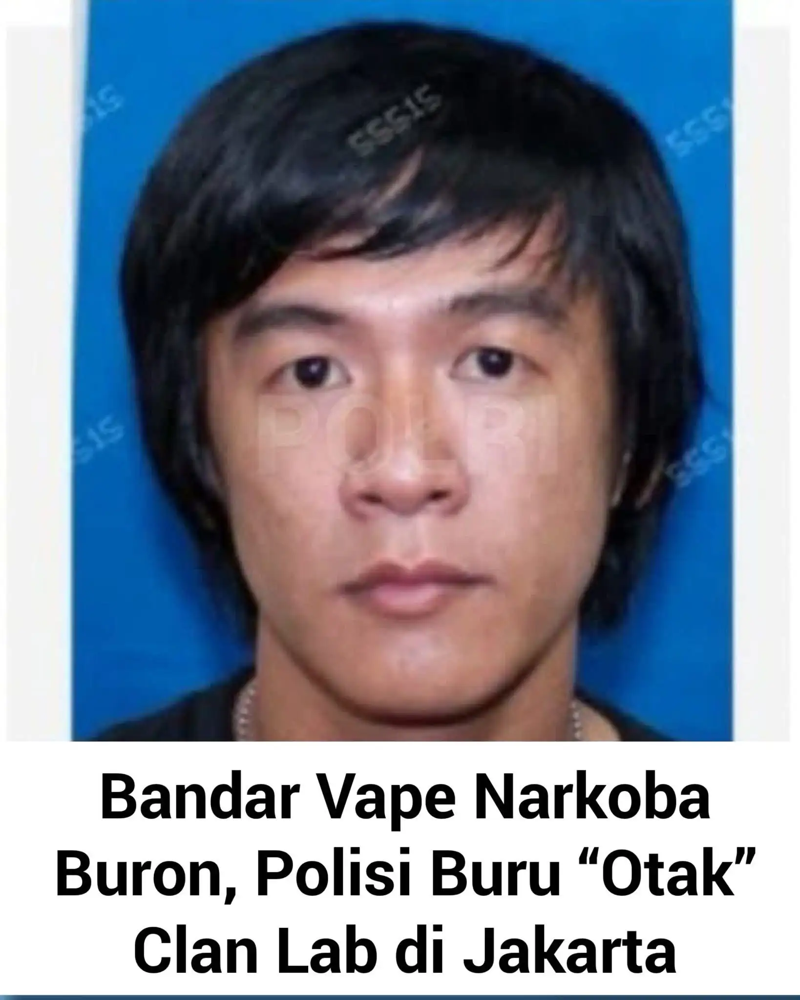 Fhoku Tersangka Kasus Jaringan 'Clan Lab' Vave Narkoba, di Buru Polri
