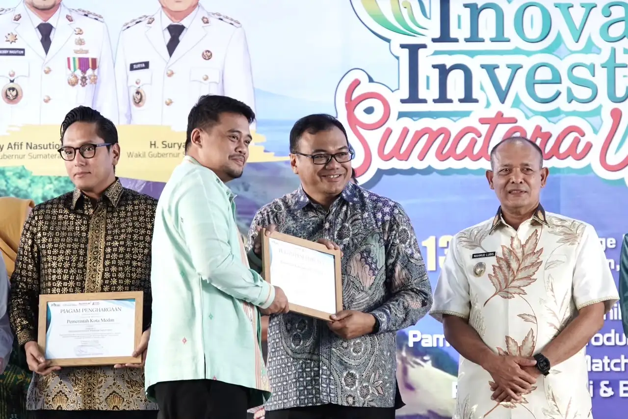 Deli Serdang Raih Penghargaan Investasi Terbaik Ketiga di Sumut, Realisasi Tembus Rp9,18 Triliun