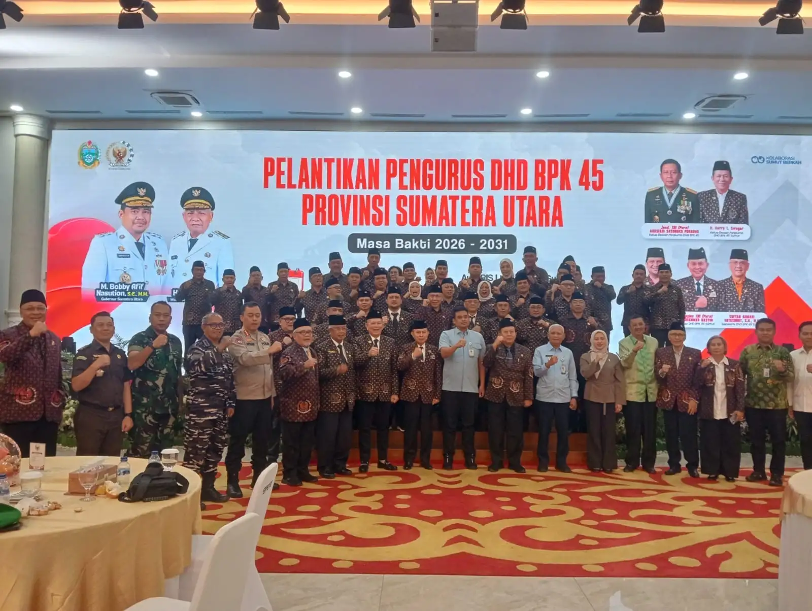 Bobby Lantik DHD BPK 45 Sumut, Minta Spirit Kejuangan Ditularkan ke Generasi Muda