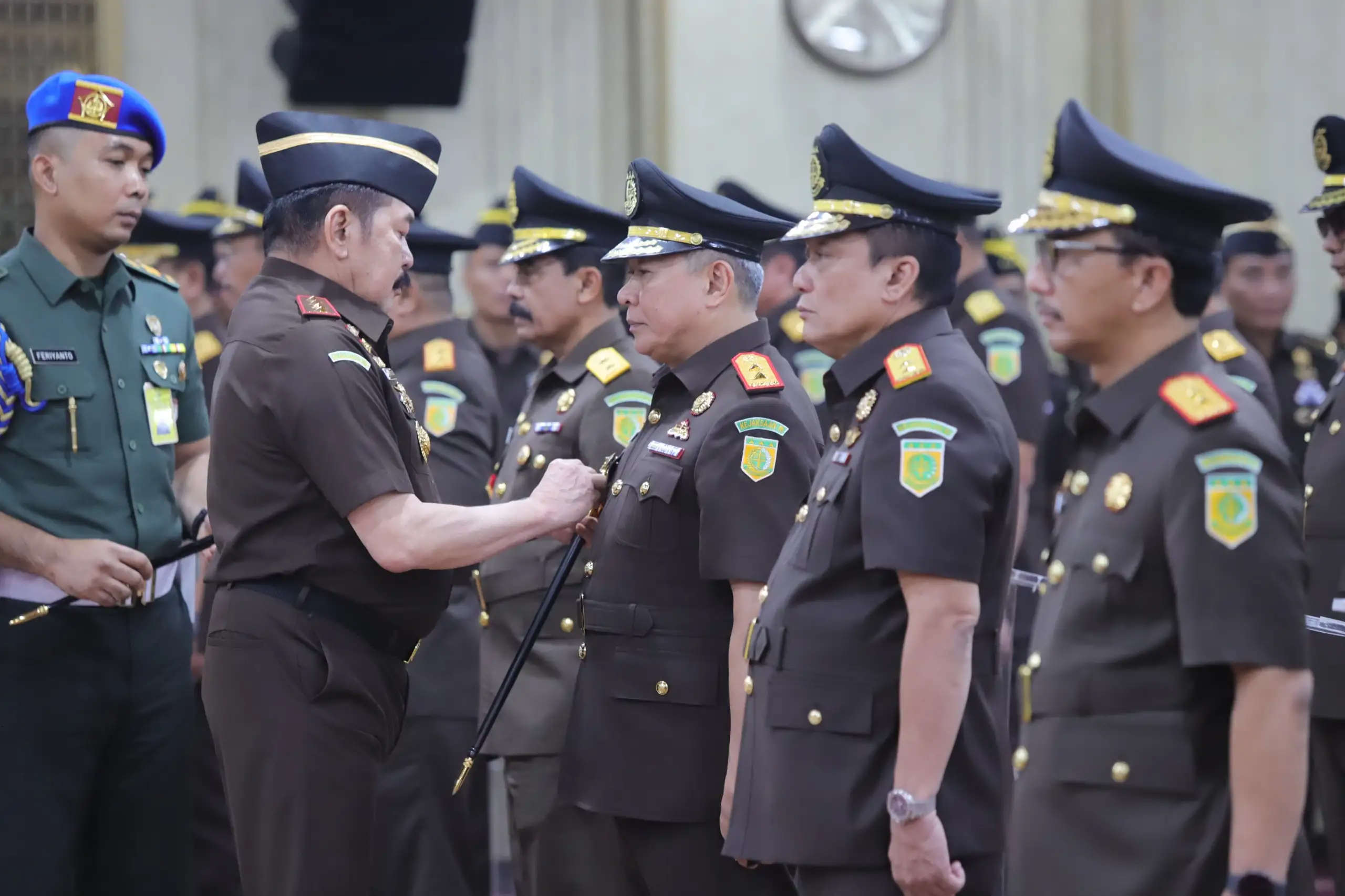 Jaksa Agung Lantik 34 Pejabat, Tekankan Pemulihan Marwah dan Kepercayaan Publik