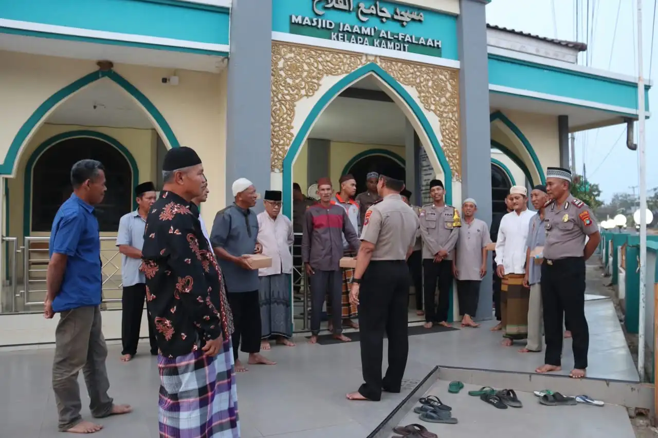 Subuh Keliling di Belitung Timur, Wakapolda Babel Ajak Warga Jaga Kamtibmas