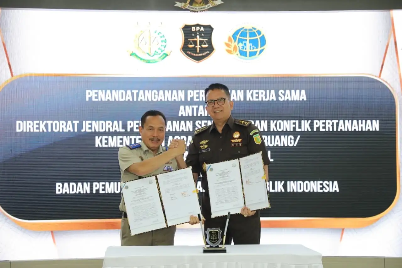 BPA Kejaksaan dan ATR/BPN Perkuat Sinergi, Percepat Pemulihan Aset dan Penyelesaian Sengketa Tanah