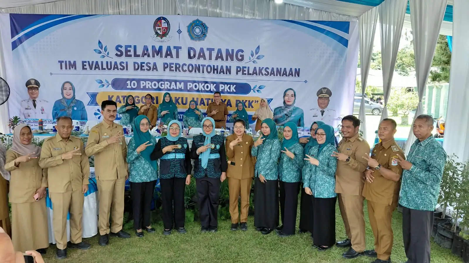 Masuk Tahap Evaluasi, Desa Tandam Hulu I Wakili Deli Serdang di AKU HATINYA PKK