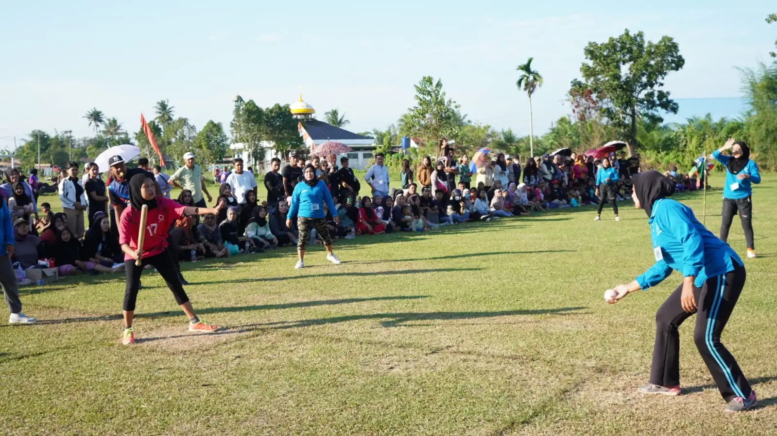 Tim Pagar Merbau Juarai Festival Bola Kasti antar Ibu-ibu Tahun 2026