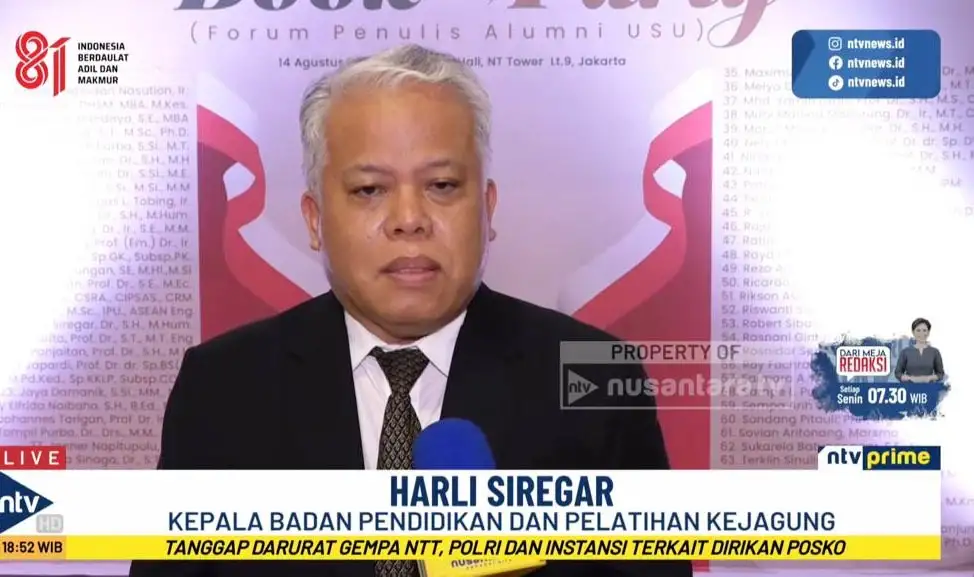 Harli Siregar Ajak Insan Adhyaksa Perkuat Budaya Membaca dan Menulis di Era Digital