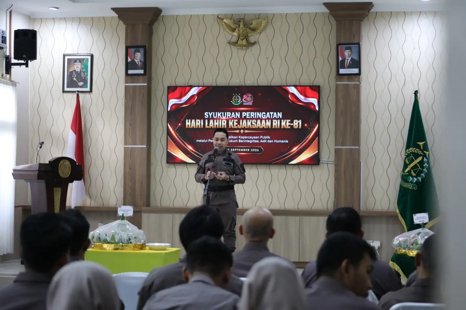 Harlah Kejaksaan RI ke-81, Kajari Pati Tekankan Penegakan Hukum Berintegritas
