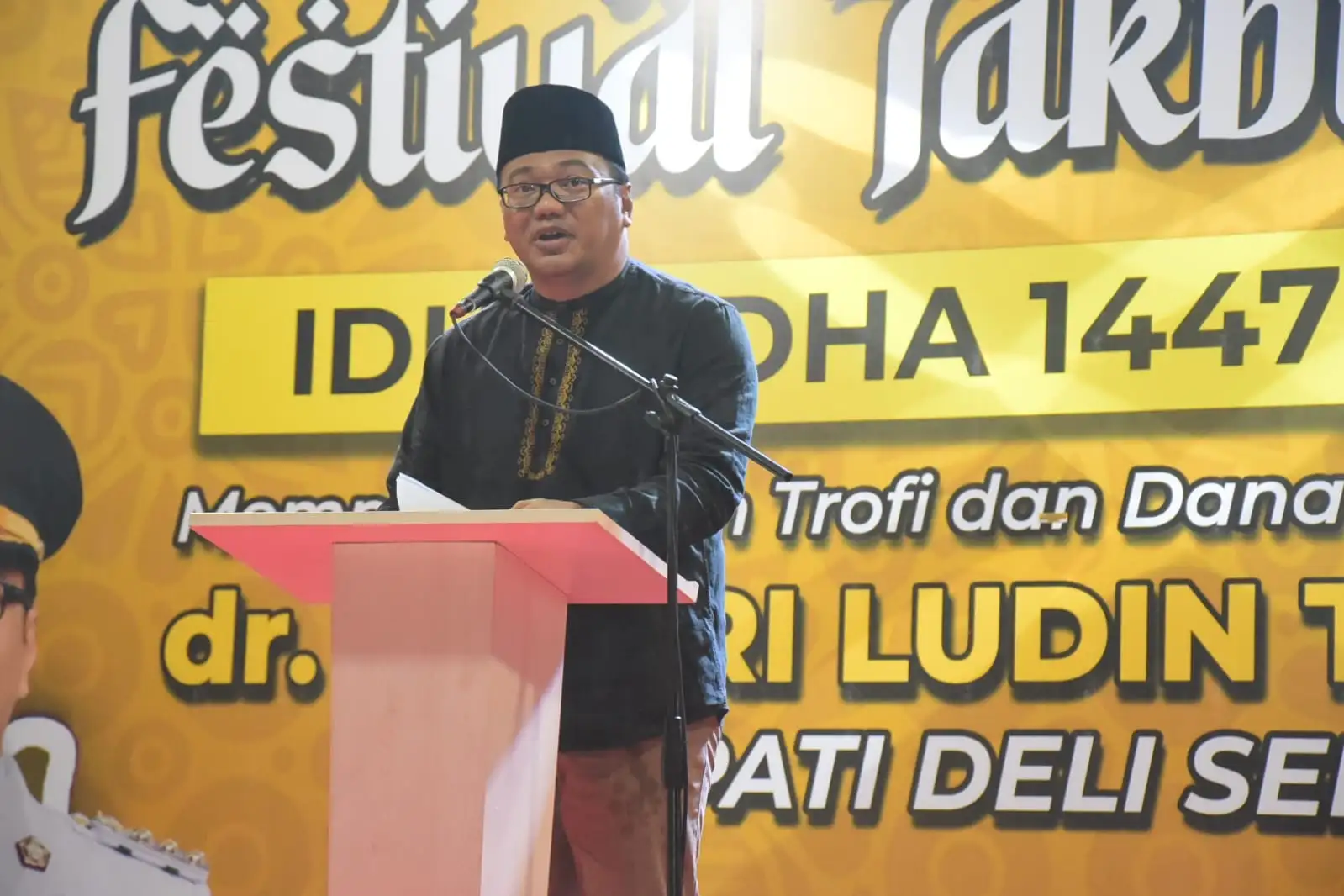 Bupati Pastikan Festival Takbir Akbar Hamparan Perak Masuk Agenda Tahunan Deli Serdang