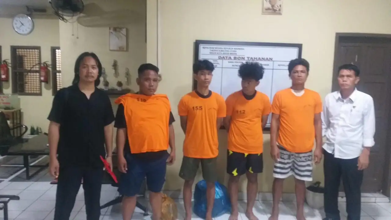 Razia BNN di Cafe Kita Patumbak Diwarnai Kericuhan, Empat Orang Ditahan