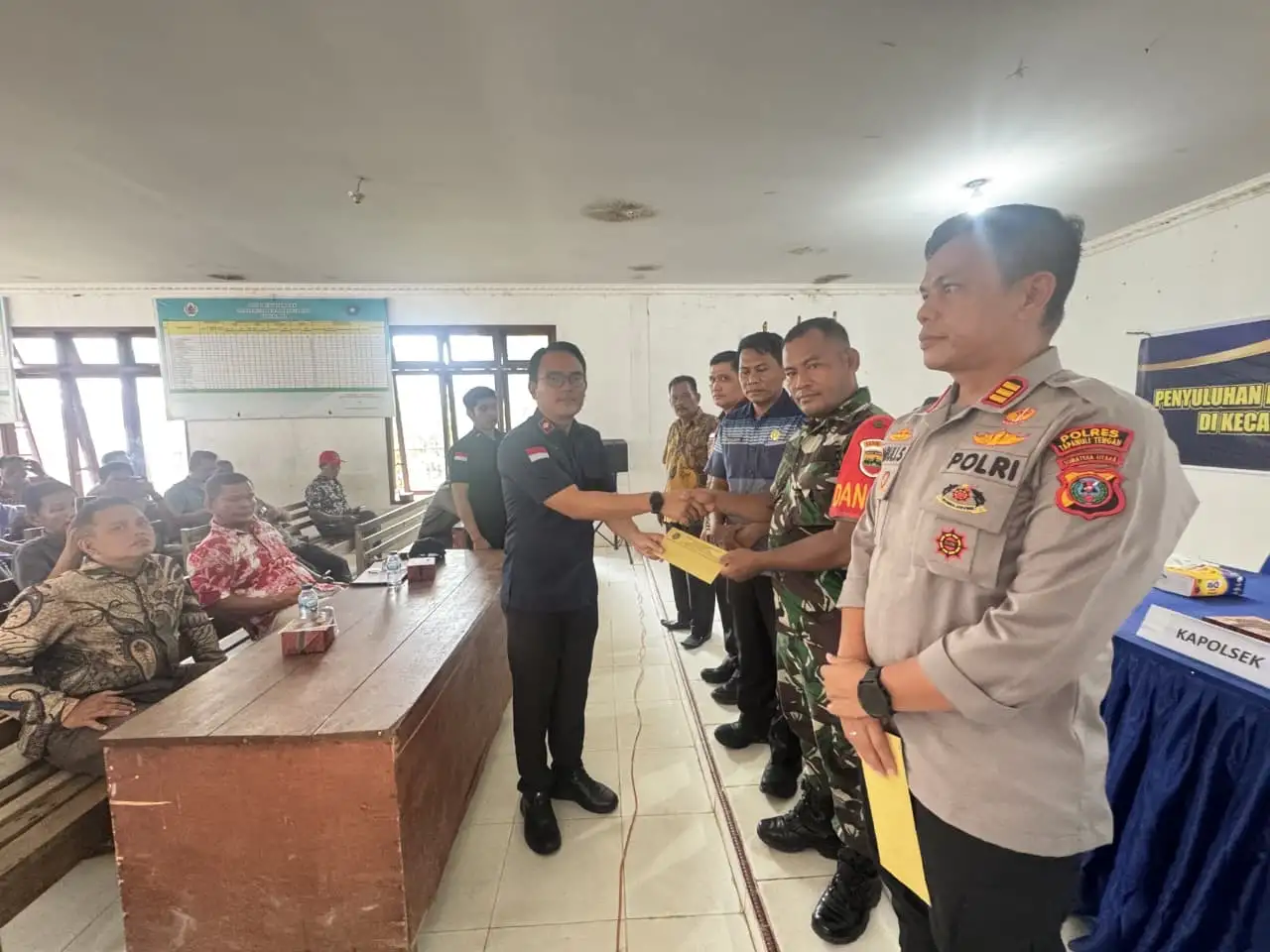 Perkuat Pencegahan TPPO, Imigrasi Sibolga Bentuk Desa Binaan Imigrasi di Manduamas