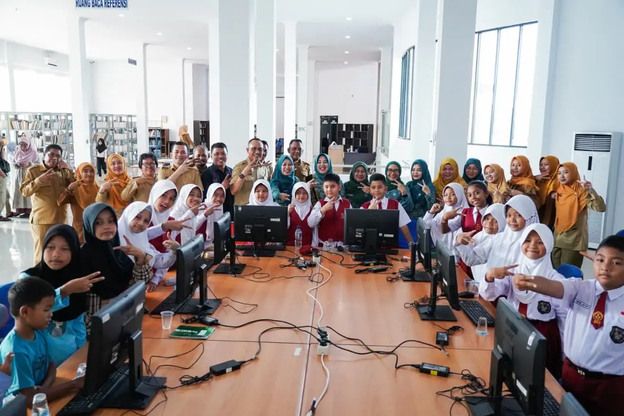 Les Bahasa Inggris dan Komputer Gratis Hadir di Perpustakaan Deli Serdang, Cetak Generasi Cerdas dan Melek Digital