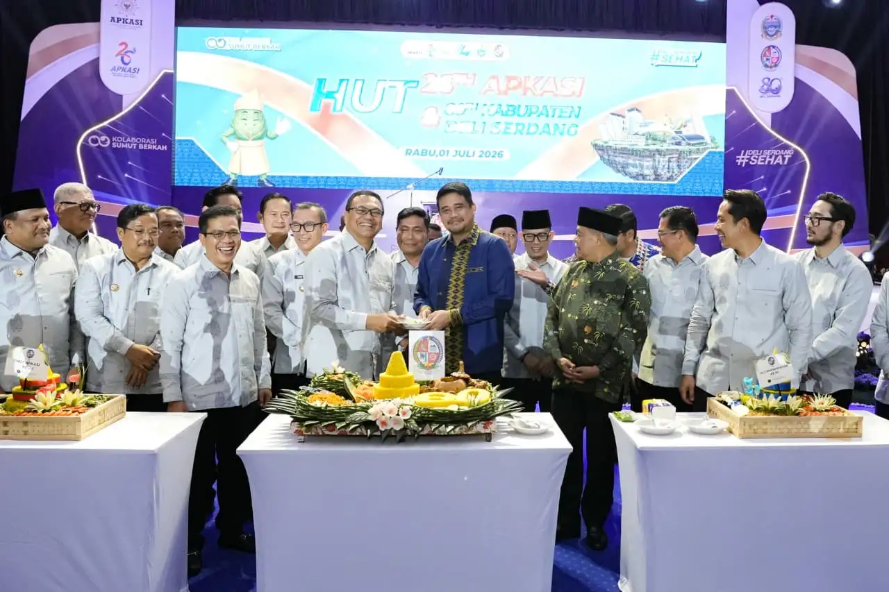 Deli Serdang Tunjukkan Kapasitas sebagai Tuan Rumah Nasional, Welcome Dinner HUT APKASI dan Pesta Rakyat HUT ke-80 Berlangsung Meriah