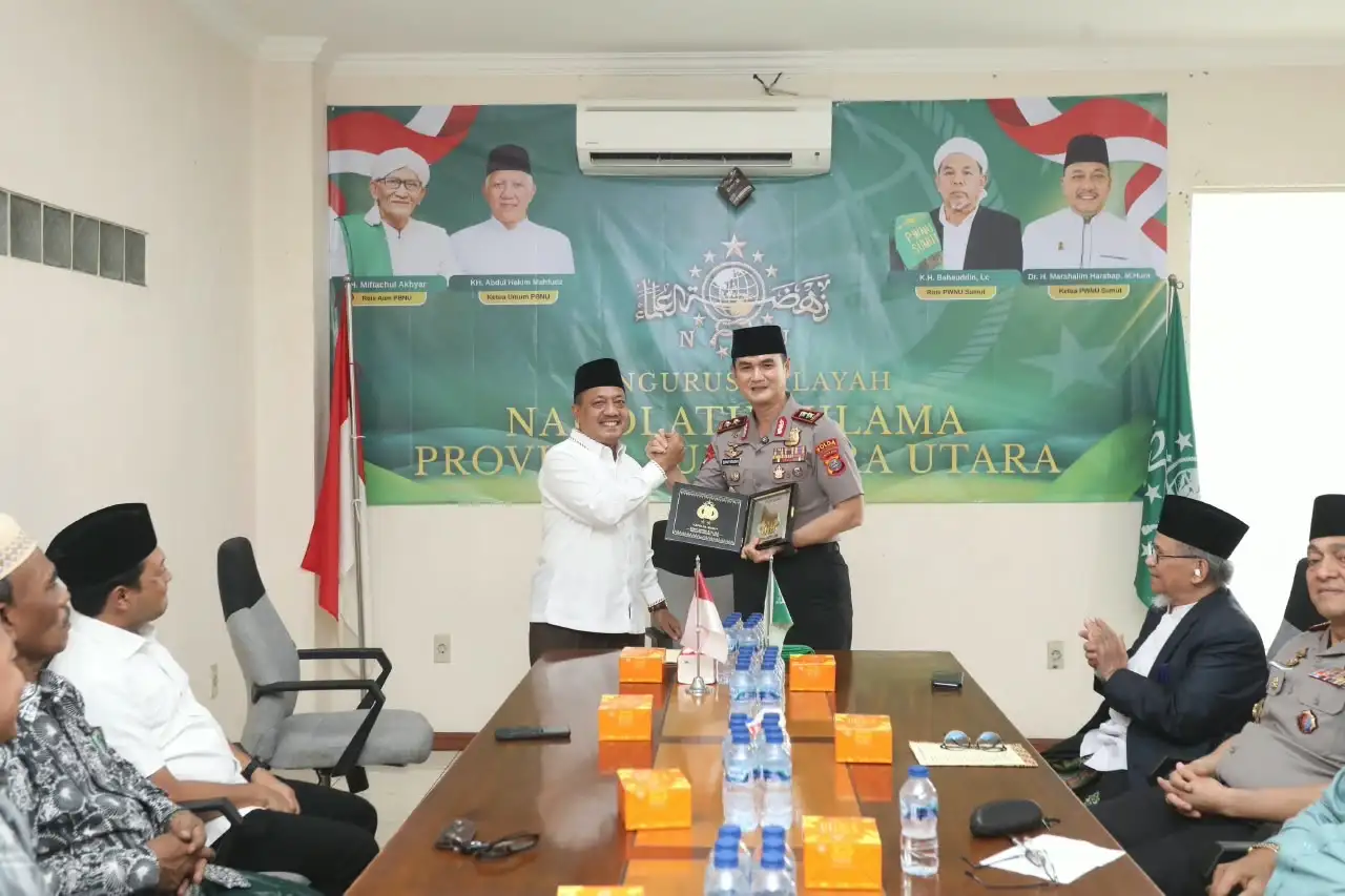 Kapolda Sumut Ajak NU Bersinergi Jaga Kamtibmas dan Kerukunan