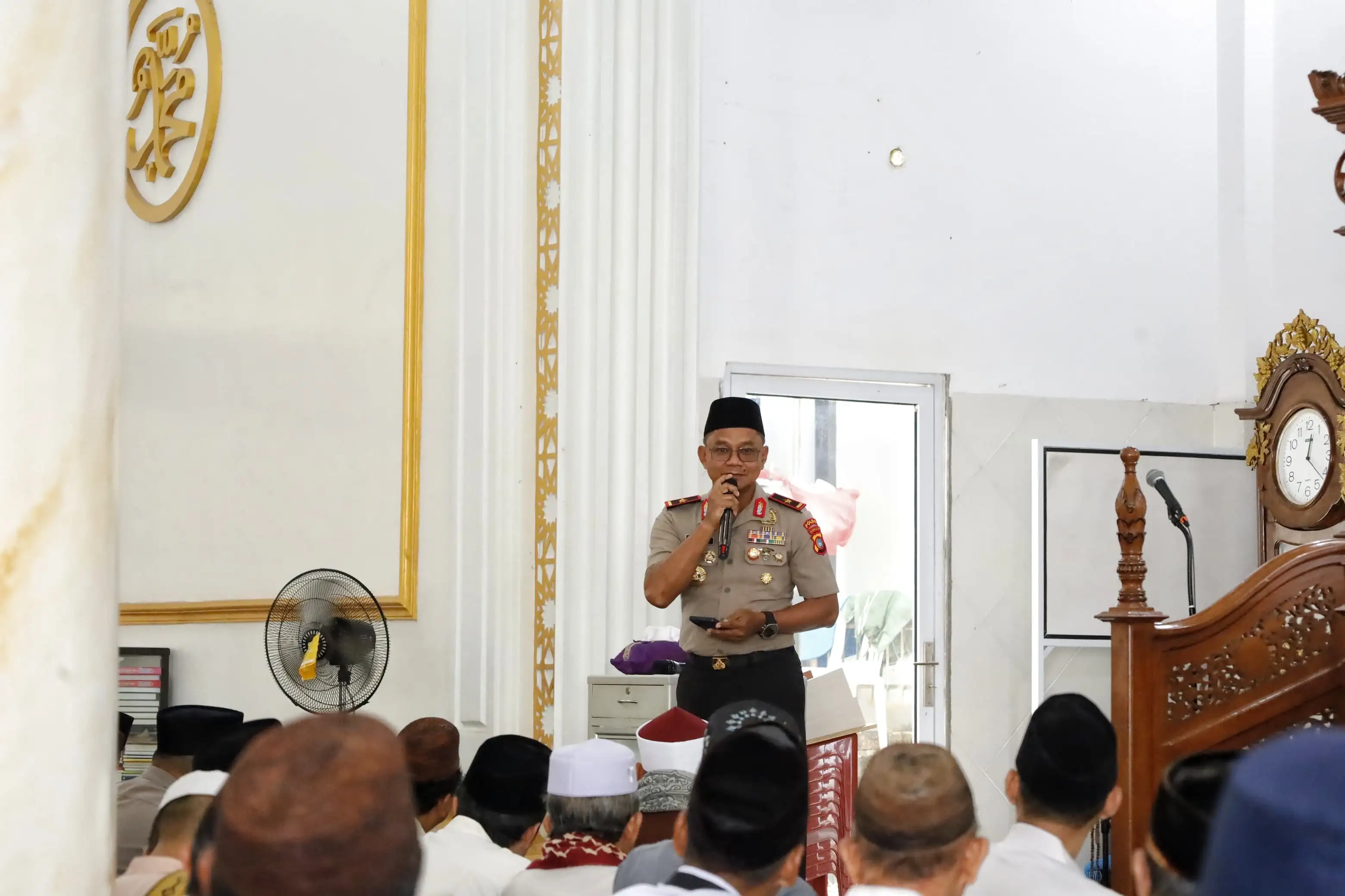 Safari Jumat di Pangkalpinang, Wakapolda Babel Soroti Tawuran Pelajar dan Bahaya Hoaks