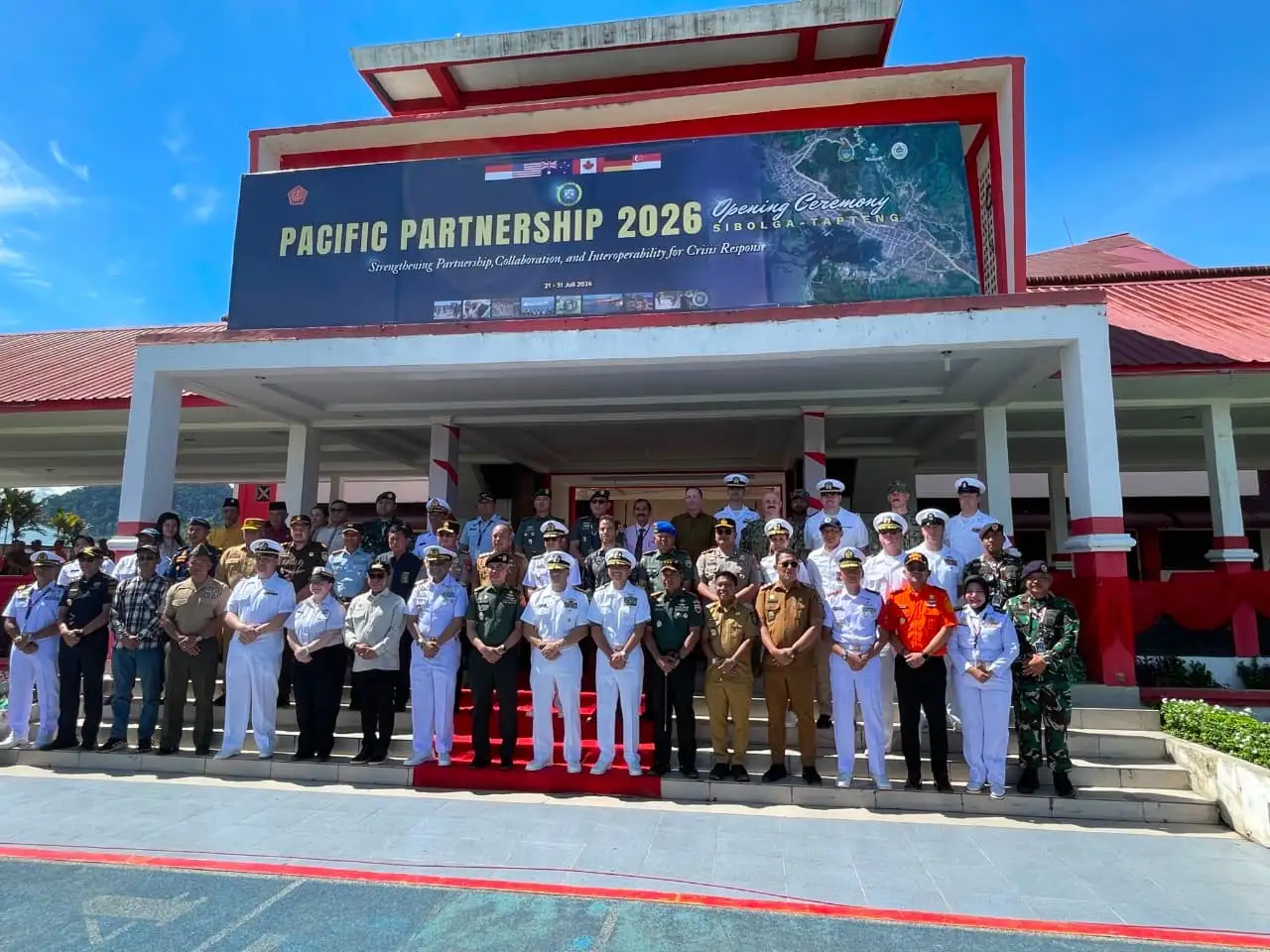 Pacific Partnership 2026 Resmi Dibuka di Tapanuli Tengah, Perkuat Sinergi Kemanusiaan
