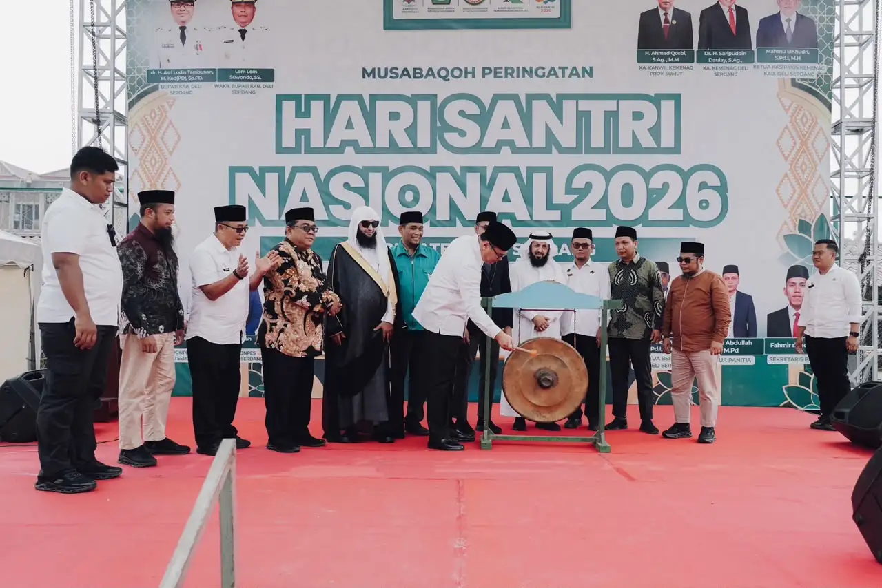 Bupati Deli Serdang Ajak Pesantren Cetak Santri Berdaya Saing