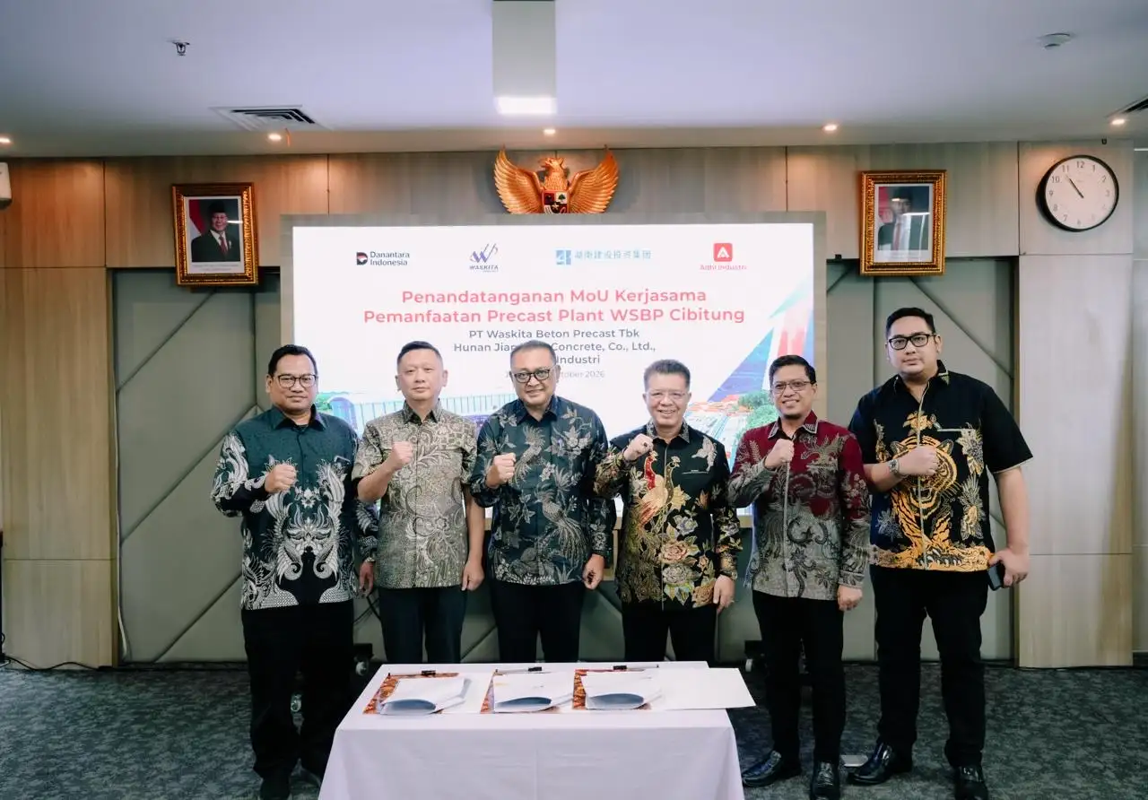 Gandeng Mitra China dan Adhi Industri, Waskita Beton Precast Bidik Optimalisasi Aset Cibitung