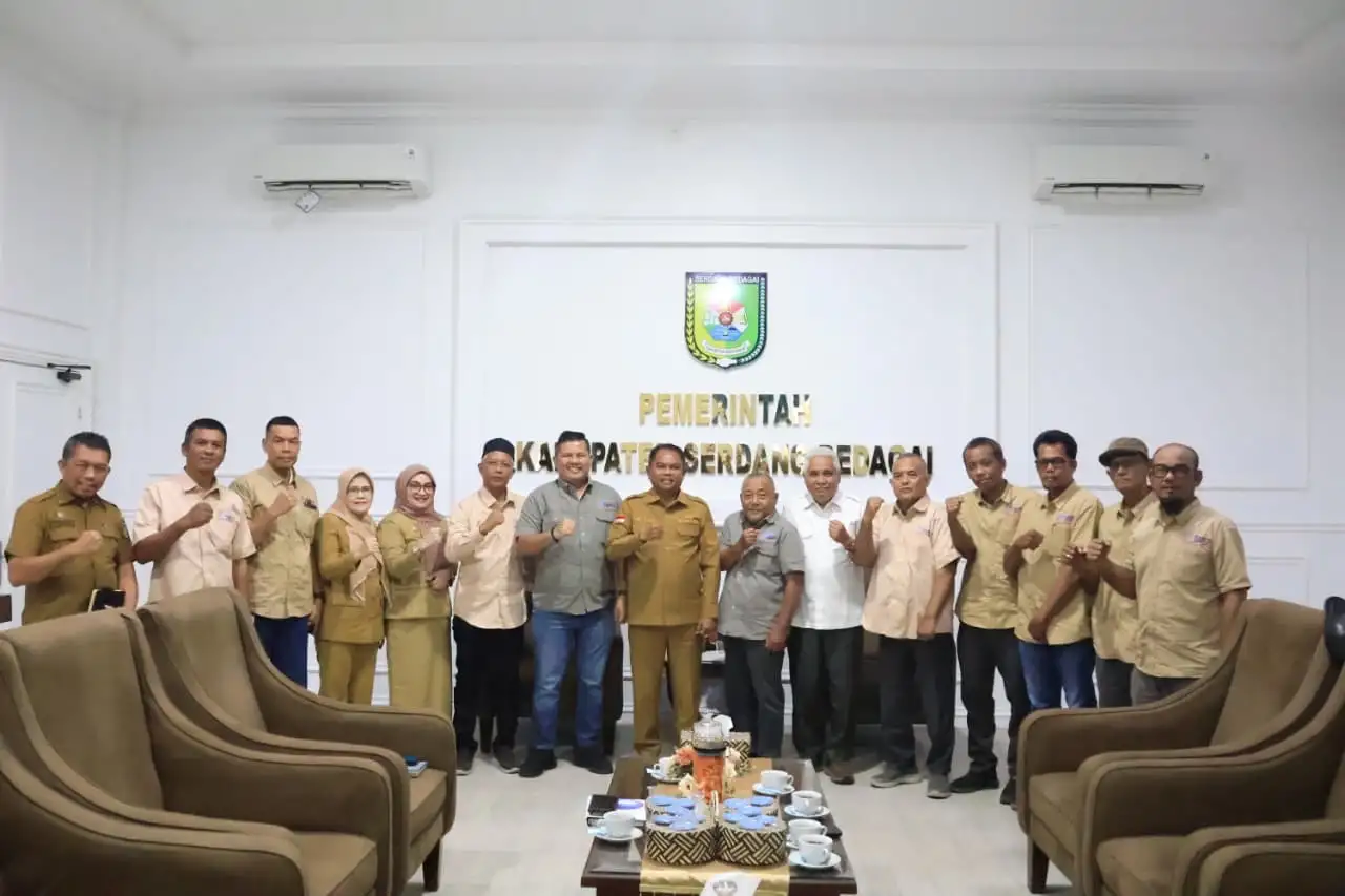 Bupati Sergai paparkan program Presiden dalam agenda audiensi dengan SMSI Sergai dan SMSI Sumut