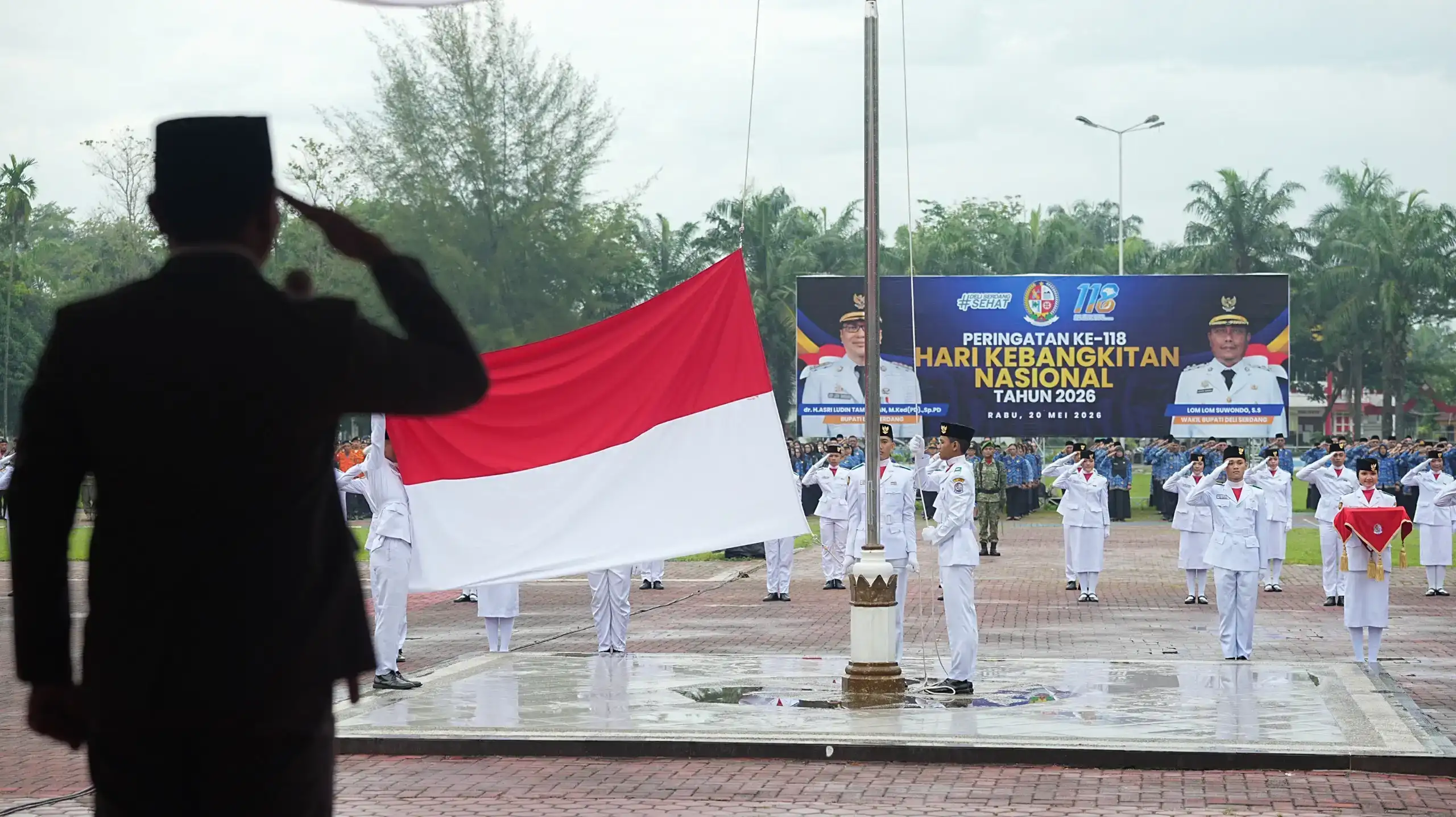 Peringati Harkitnas ke-118, Wabup Deli Serdang Ajak Jaga Tunas Bangsa dan Perkuat Persatuan